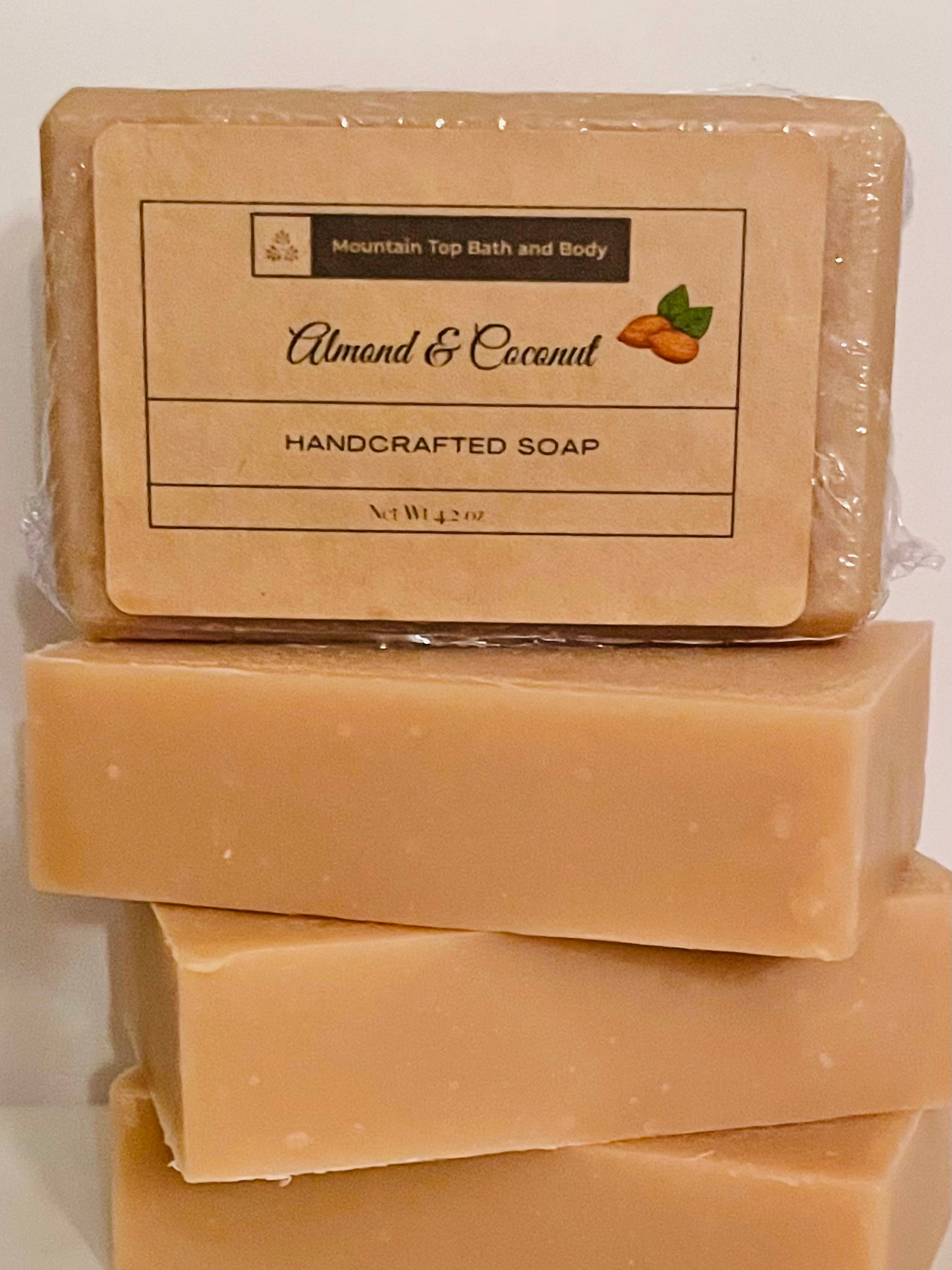 Almond and Coconut Soap for Soft Skin Nourishment Daily - Rosetta Creative Boutique